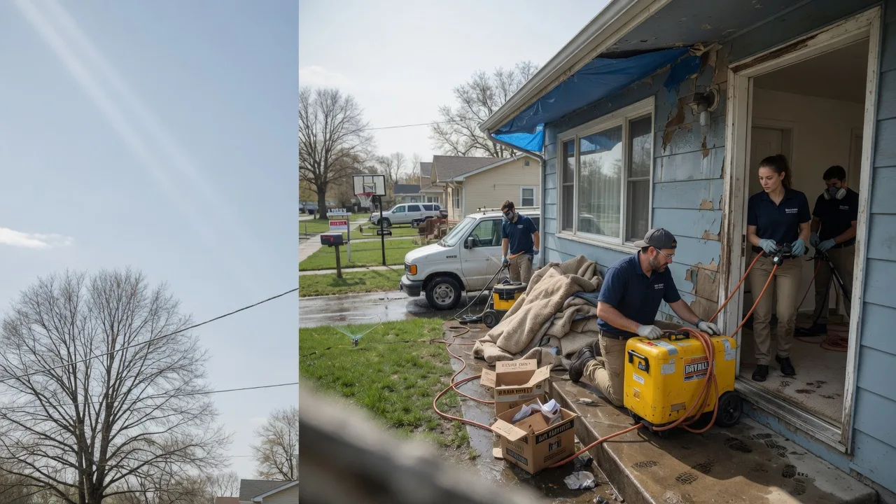 Basement Flood Cleanup in Braintree, MA near me